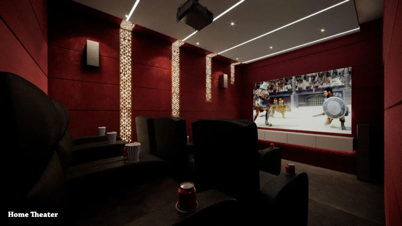 Luxury home theater
