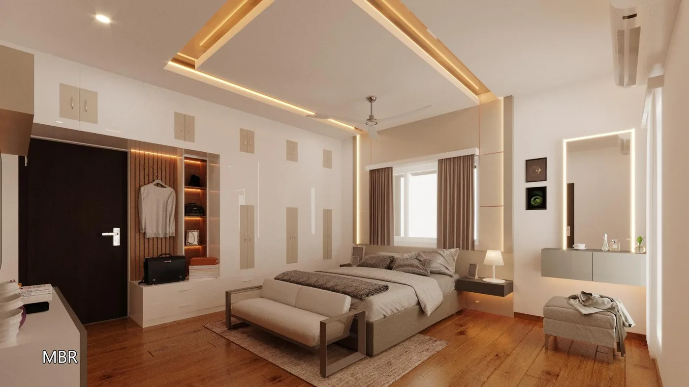 Bharath Architect design philosophy — luxury bedroom interior design Madurai